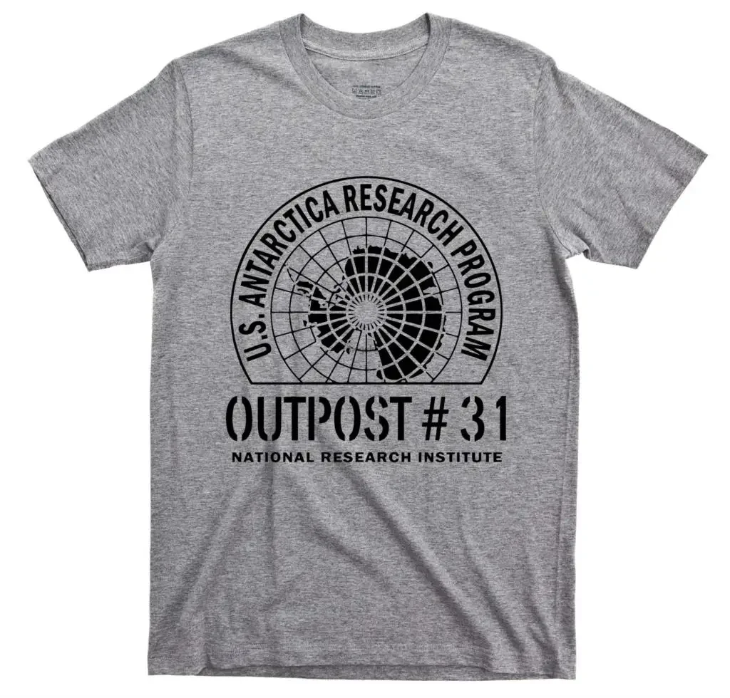 Thhee Thinngg T Shirt Outpost 31 US Antarcticcaa Research Program 1982 John Carpenter Movie Science Fiction Horror Tee