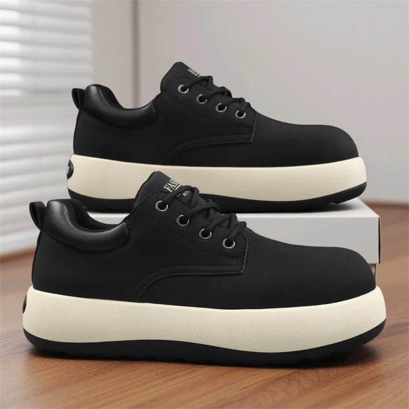 

Модная весенне-осенняя мягкая обувь для доски, персонализированная трендовая универсальная многофункциональная мужская повседневная обувь, мужские кроссовки на толстой подошве