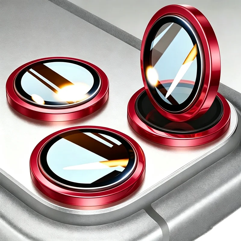 

Gold Yellow Original Camera Lens Protector Glass for iPhone 18 pro Max 17 16 15 Pro 16 ProMax - Protective Film for iPhone