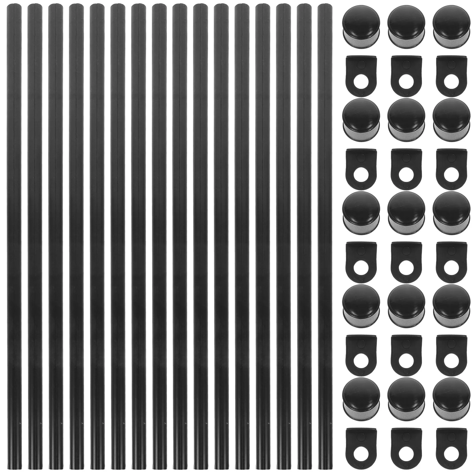 1 Set Plastic Poster Hanger Clips For Artwork Painting Wall Decor Dowel Rod Frame Hanging Scroll Holder Diy Home Office Party