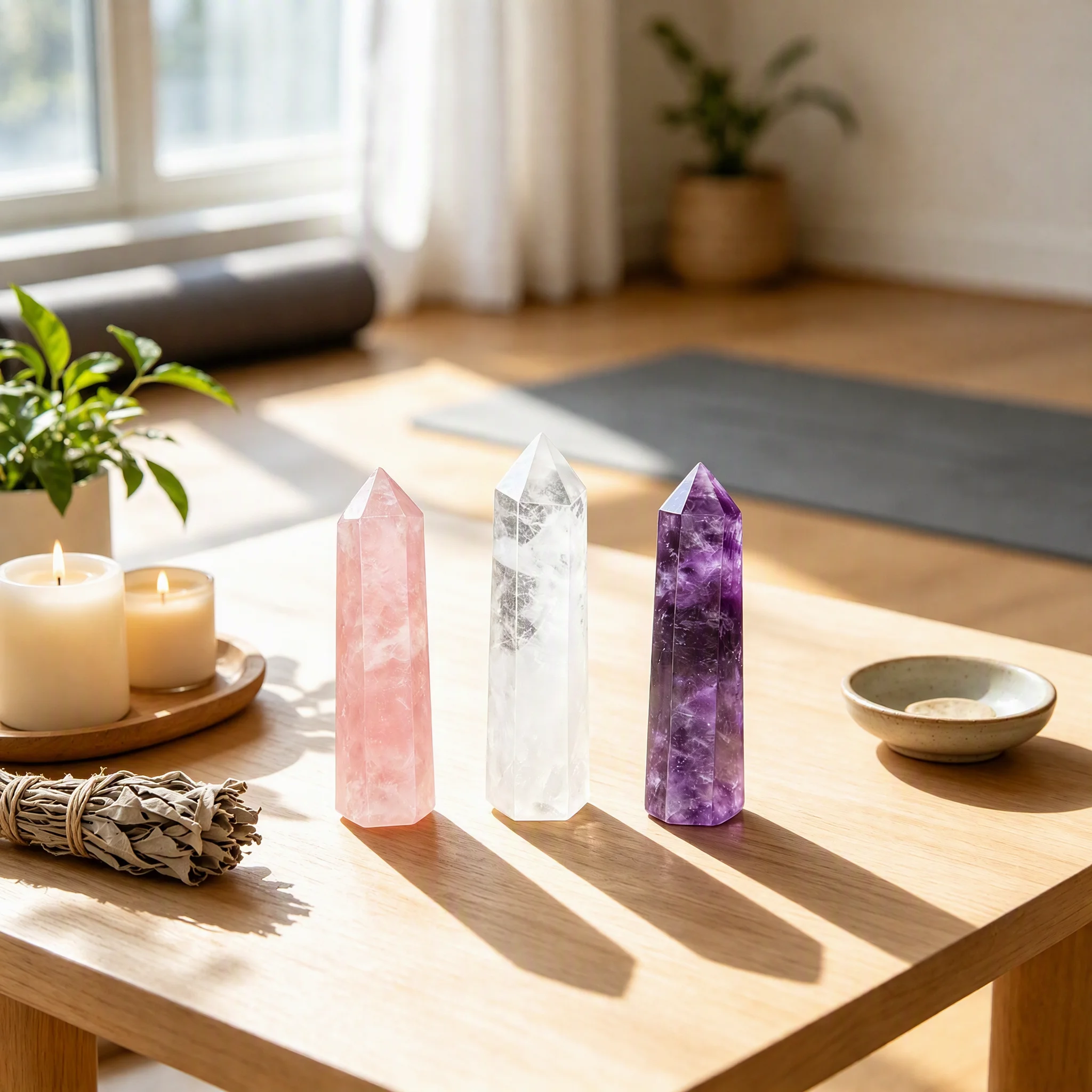 Set di 3 Cristalli Naturali a - Healing Crystal Set recensione e prezzo