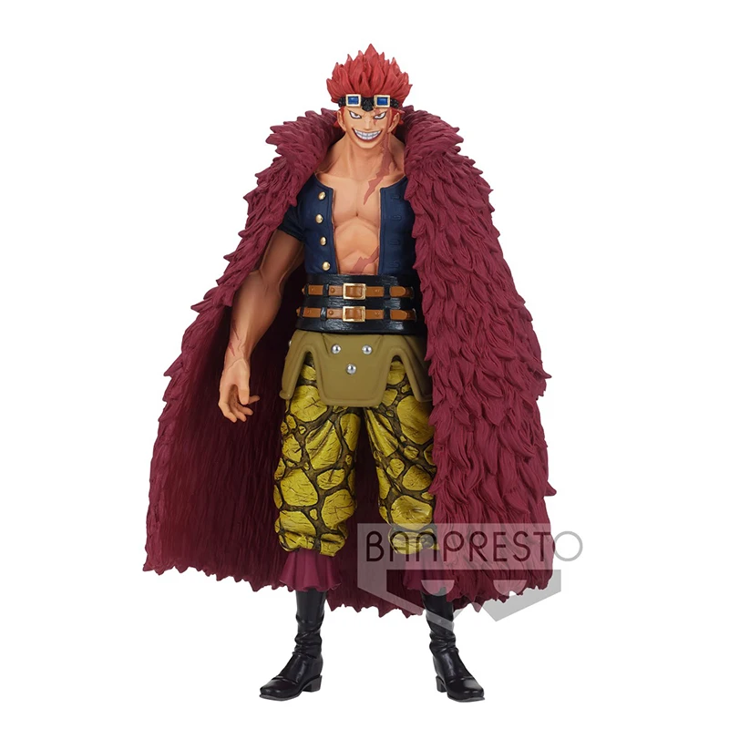 In Stock Bandai BANPRESTO DXF THE GRANDLINE MEN Vol.15 Eustass Kid Anime Action Figure Toy Gift Model Collection Hobby