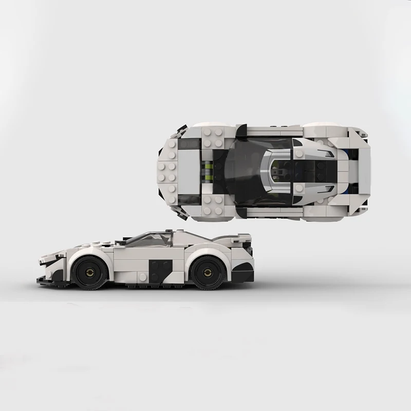 

216pcs MOC McLarenes 675LT Track Supercar DIY Model Building Blocks Birthday Toys Gift for Speed Champions