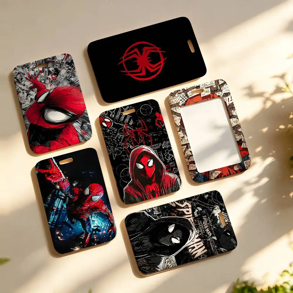 Cool-S-Spider-Man NFC Contactless Sliding Card Sleeve For Student Cards, Bus Cards, ID Cards, And Work Permits