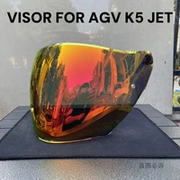 Visera de Casco K5 JET para cascos AGV K5-JET protectores de lente protección UV parabrisas protector solar Casco Moto accesorios Visera