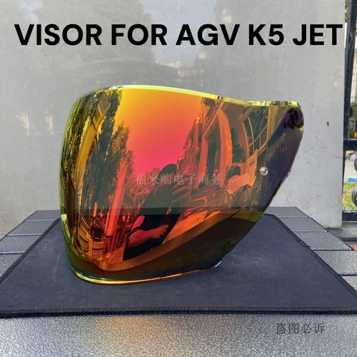 Visera de Casco K5 JET para cascos AGV K5-JET protectores de lente protección UV parabrisas protector solar Casco Moto accesorios Visera
