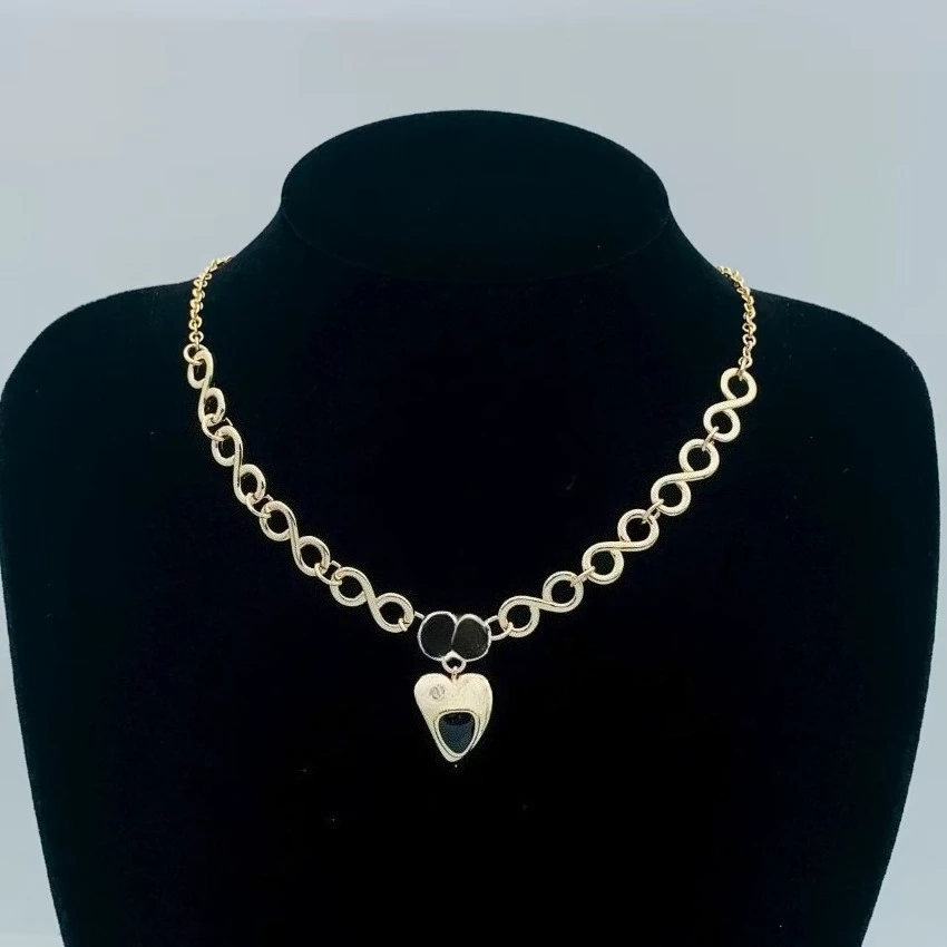 

Винтажное массивное ожерелье 2025 года — классический кристаллический дизайн — отличный подарок на любой случай