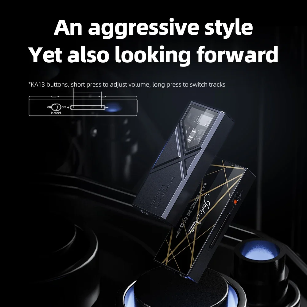 

FiiO KA13 USB DAC Headphone Amp Dual CS43131 HiFi Lossless Audio 550mW 3.5mm 4.4mm Output Desktop Mode PC Android IOS Gifts