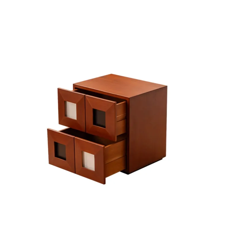 Living room wall locker, bedroom drawer storage cabinet, medieval style combination