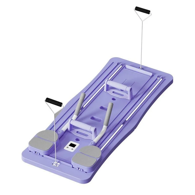 Automatic rebound multi-functional fitness board foldable push-up bracket board curl fitness equipment