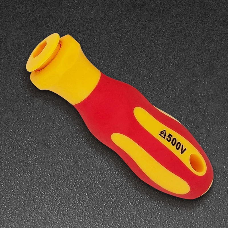 ABNO-Insulated Electrician Screwdriver Set Magnetic Replaceable Screwdriver Household Appliance Repair Tools