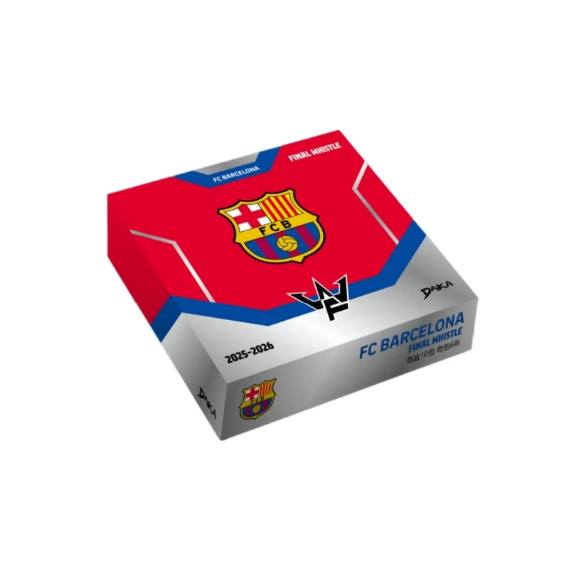 2026 Original Daka FC Barcelona Finale Whistle Series Messi Neymar Pau Gasol Spieler Club Signiertes Trikot Sammelkarte Geschenke