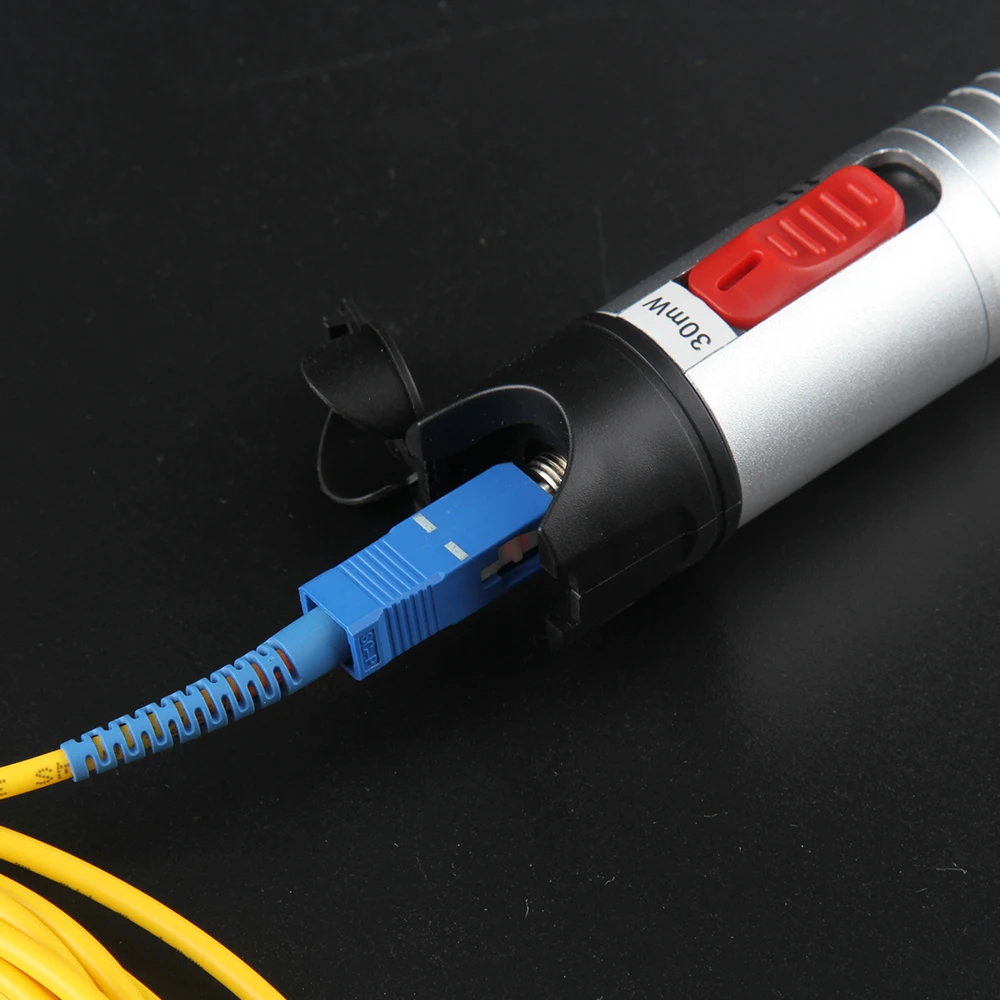 Imagem -05 - Nayafa Nf-904w01 1mw Ftth Testador de Fibra Óptica tipo Caneta Laser Vermelho Fibra Óptica Localizador Visual de Falhas Testador de Cabo Óptico