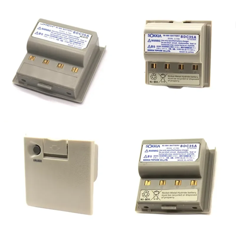 Brand For BDC35A BDC35 Ba-ttery 6V 2700mAh for Sokki Total Station SET 030R/130R POWER SET Series Rechargeable Test