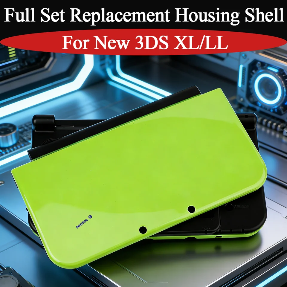 New 4Colors For NEW 3DS XL LL Full Set Housing Shell Case with