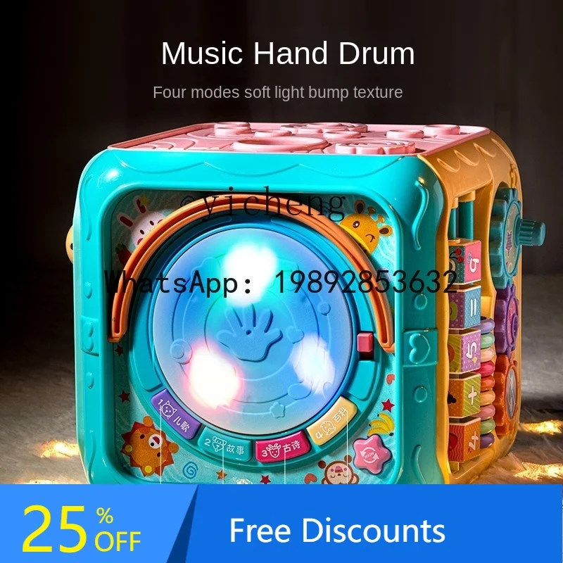 ABC Babyspeelgoed Vroegschoolse educatie Kleine maand Verlichting Intelligentieontwikkeling