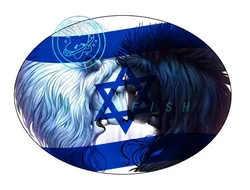 Personalized Sticker Israel Flag Lion Car Sticker Motorcycle Car Wall Laptop Traveling Box Decoration Waterproof and Sunscreen