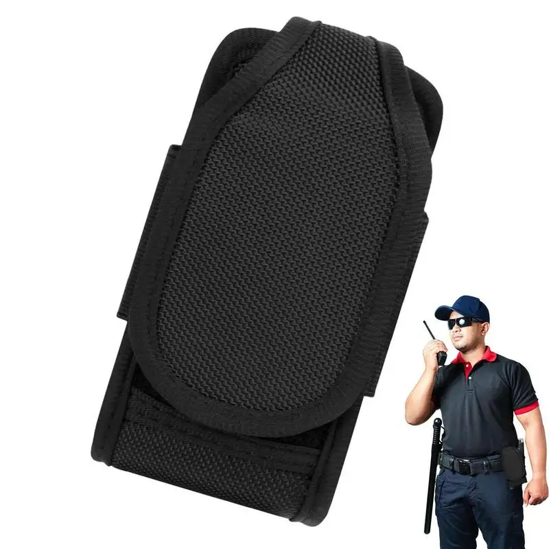 

Nylon Tacticals Two Way Radio Pouch Holder Universal Walkie Talkie Bag Storage for Contact Device Case