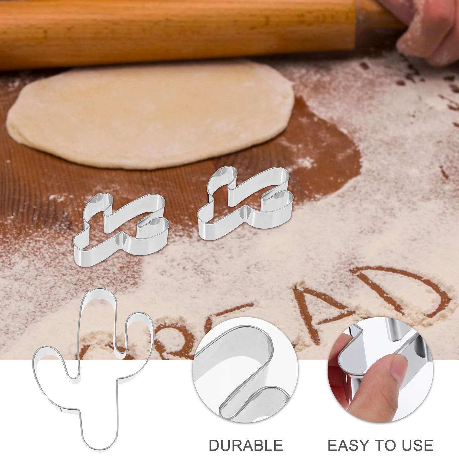 

Cactus Biscuit Mold Cake Decorating Tools Baking Molds Supplies Pie Bakery Form Dish Bakeware Cutters Cartoon