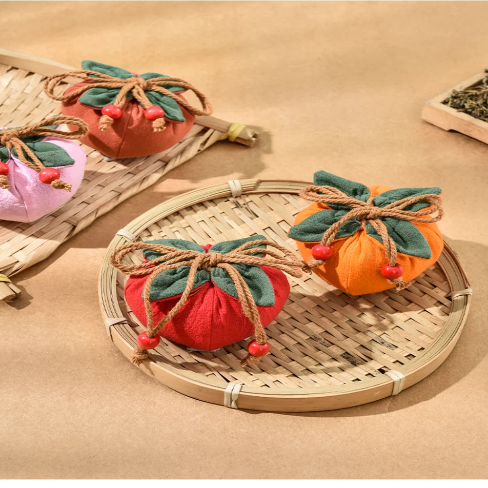 Monedero de bendición, bolsita festiva de buena fortuna, bolsa de incienso, bolsa de almacenamiento de lino y algodón tradicional para regalo de cumpleaños, regalo de Festival