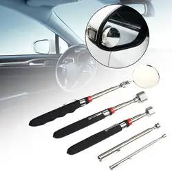 5-Pack Magnetic Telescoping Pick-Up Tool Inspection Mirror Telescopic Rod