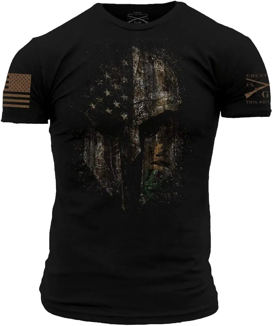 Grunt Style Realtree Edge®- American Spartan 2.0 Men's T-Shirt