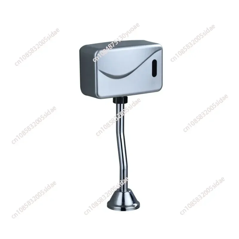 Automatic Sensor Touchless Urinal Flush Valve 6V Exposed Wall Mounted Commercial Bathroom Restroom Replacement Flusher Accessory