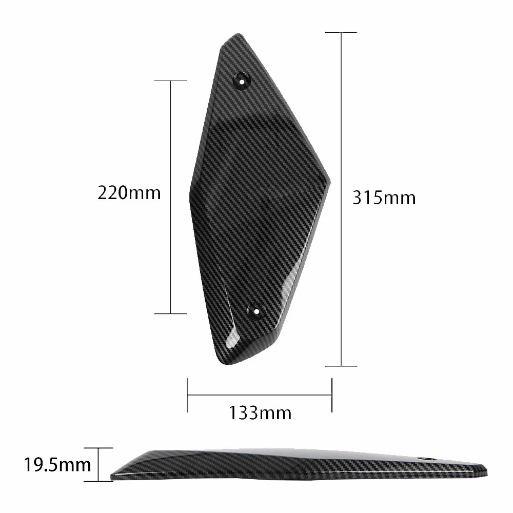 Motorcycle Gas Tank Frame Side Panel Protector Air Intake Cover For Honda CB650R CBR650R CB 650 R 2019-2022 2023 Fairing Bodykit