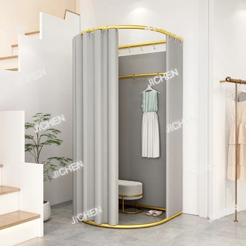 Shopping mall temporary fitting room, clothing store, landing portable foldable simple dressing room
