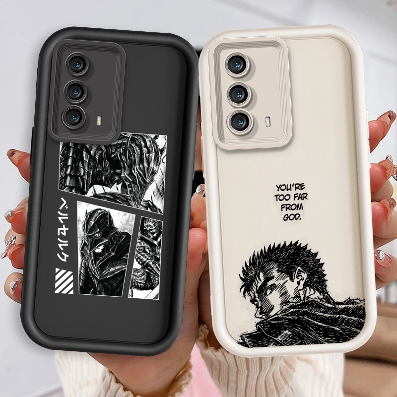 Anime Berserk For Samsung S20 21 22 23 24 Ultra Plus FE  5G 4G  Angel Eyes Ladder Cover Phone Case