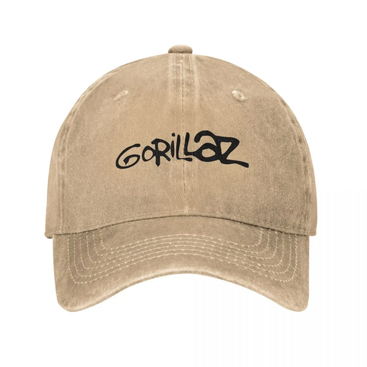 Music Band Gorillaz Men Women Baseball Cap 90s Punk Rock Distressed Washed Caps Hat Vintage Outdoor Summer Snapback Cap