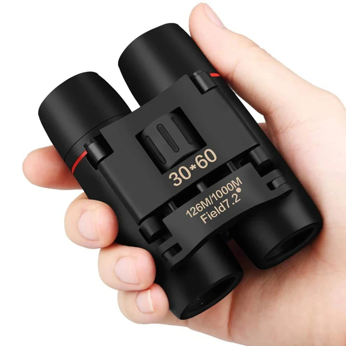 Portable Binoculars Telescope 30X60 HD FMC High Power Coating BAK4 Prism For Watching Competitions Hunting Walking Camping