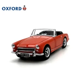 Oxford-mg-mklllスポーツカーモデル、合金仕上げ製品、ダイキャスト1:76スケール、シミュレーションおもちゃ、コレクションギフト、静的モデルディスプレイ