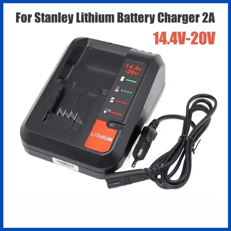 Li-ion Battery Charger For Black Decker 20v charger For Porter Cable/Stanley 14.4V 18V PCC690L L2AFC FMC690L FMC688L 686L