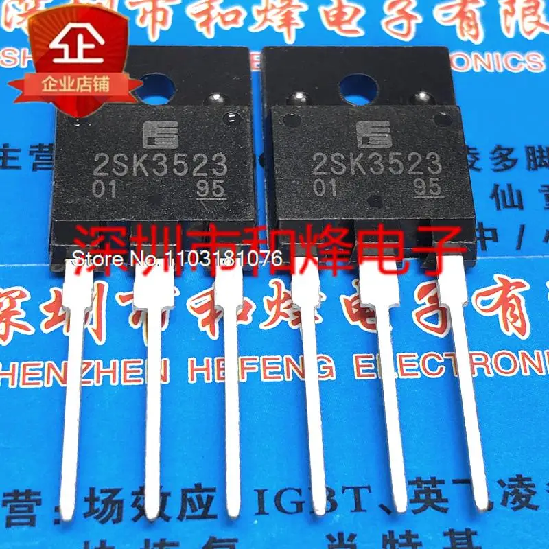 2SK3523  TO-3PF 500V 21A     New Original Stock Power chip