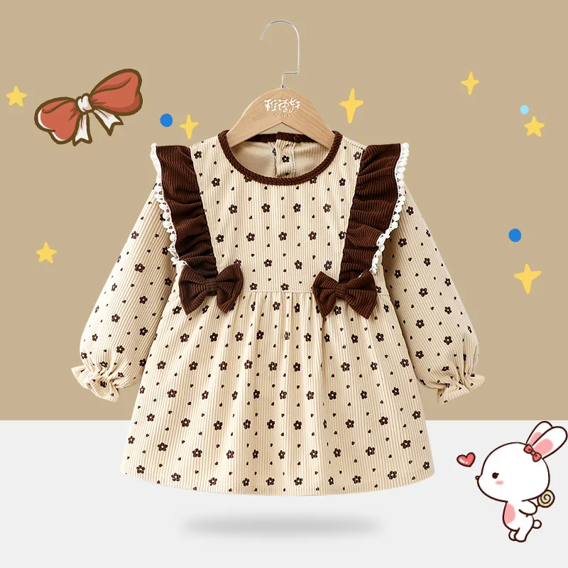 Camicetta per bambini autunno e inverno Bavaglini per bambini a maniche lunghe per ragazze Impermeabili e antimacchia