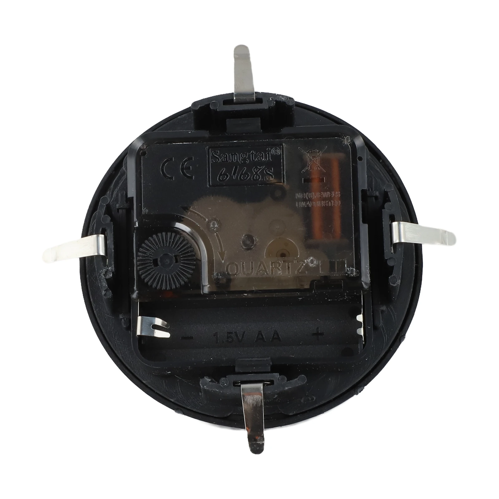 Quartz Clock Insert with 80mm Outer Diameter for DIY Clock Assembly Roman Numeral Design Accurate Timekeeping Mechanism