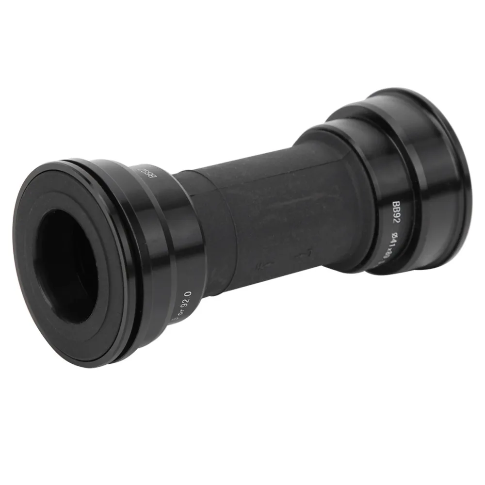 BB92 دراجة أسفل قوس 24 مللي متر كرنك المغزل سبائك الألومنيوم دراجة هوائية جبلية قوس الصلب تحمل جوفاء