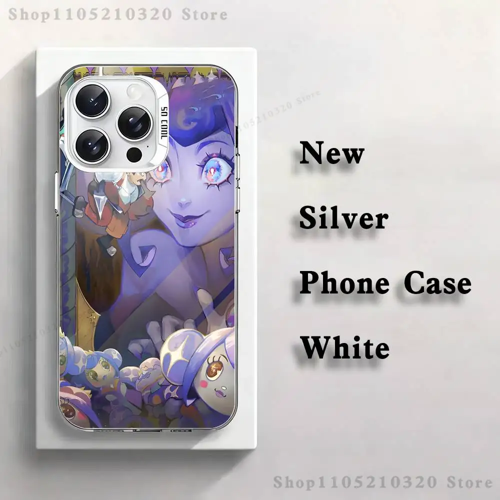 حافظة هاتف K-Knights Of Guinevere لهاتف iPhone 17,16,15,14,13,12,11,Pro,Max,Plus,E,Air,Mini White Tpu #5