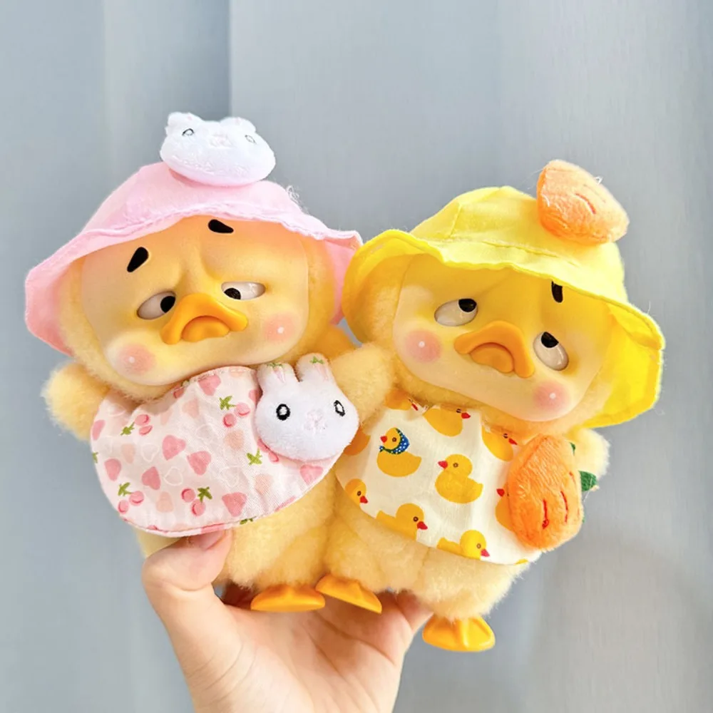 Little Yellow Duck 15cm Annoying Duck Clothes Kawaii DIY Dress Up Doll Accessories Changing Dressing Game Replacement Outfit