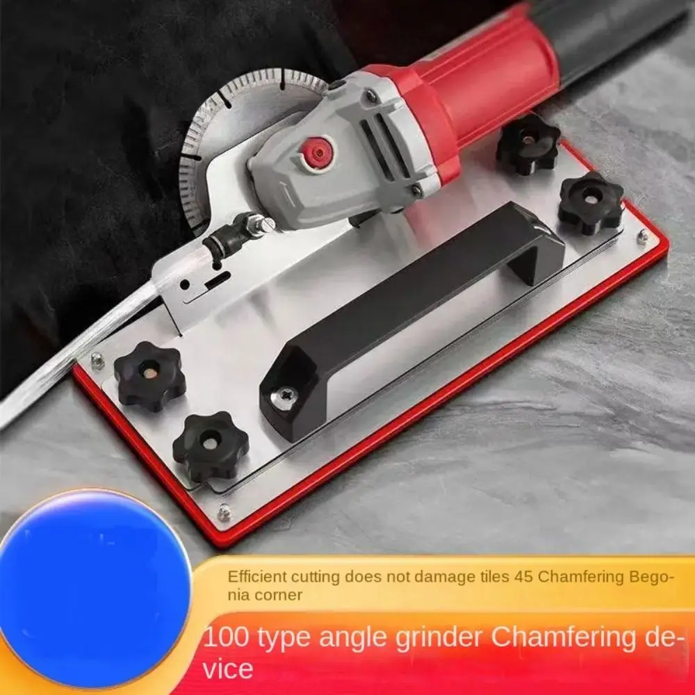 

45 Degree Chamfer Angle Grinder Stand High-precision Cutting Tile Grinder Attachments Antirust Remove Dust