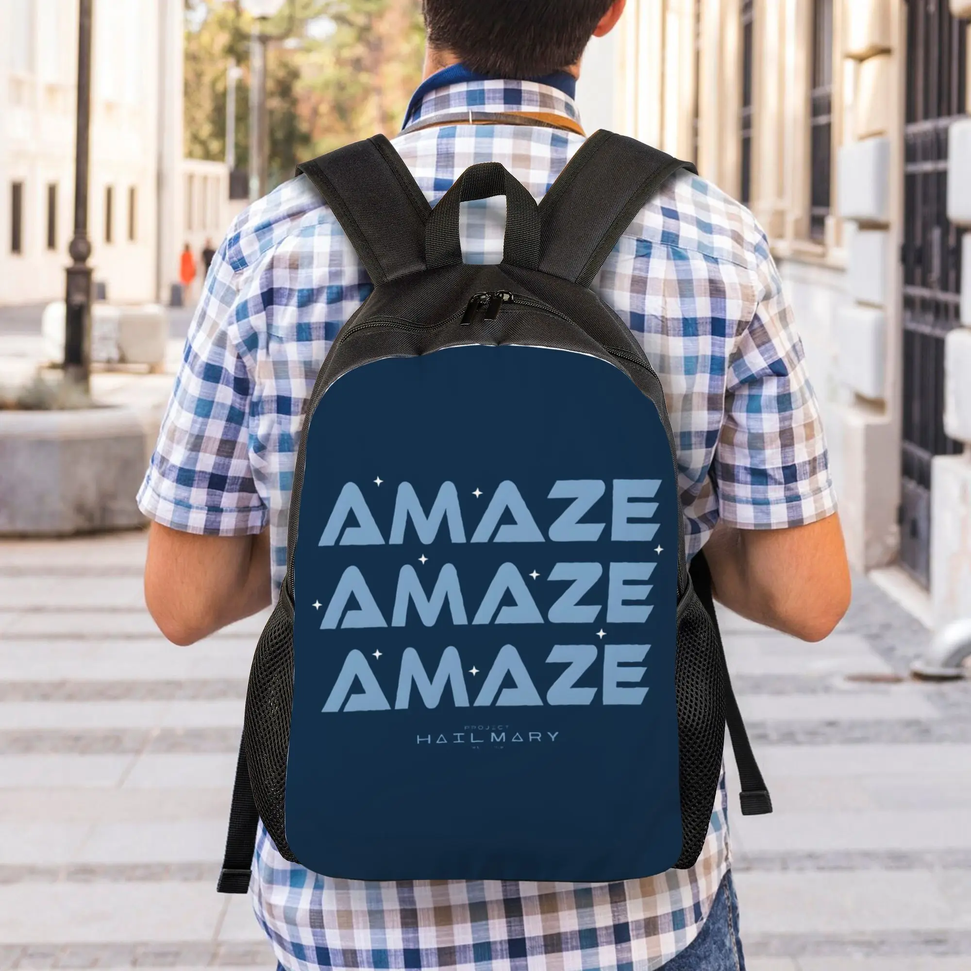 

Back to school season Project Hail Mary 17 Backpack Female Versatile Backpack