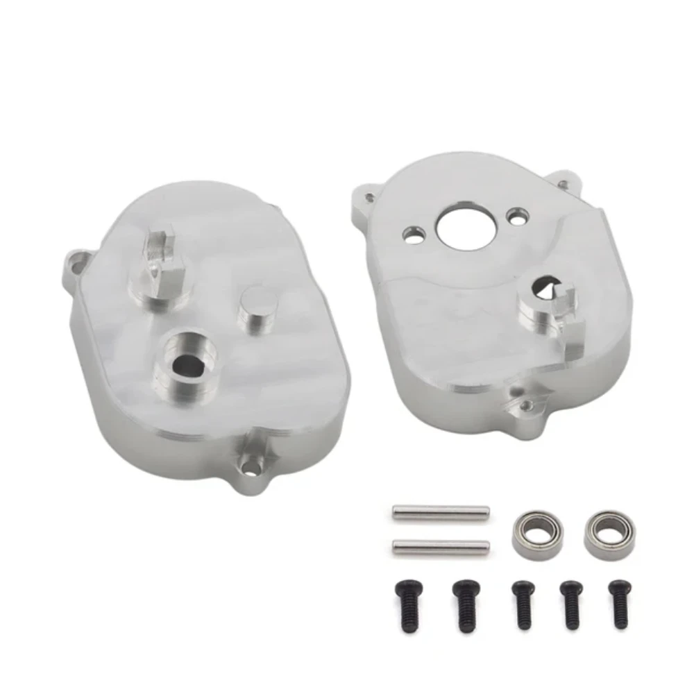 All Metal Transmission Shell Gearbox Housing with Metal Gear for MN82 MN78 1/12 RC Car Gear Box Upgrade Spare Parts