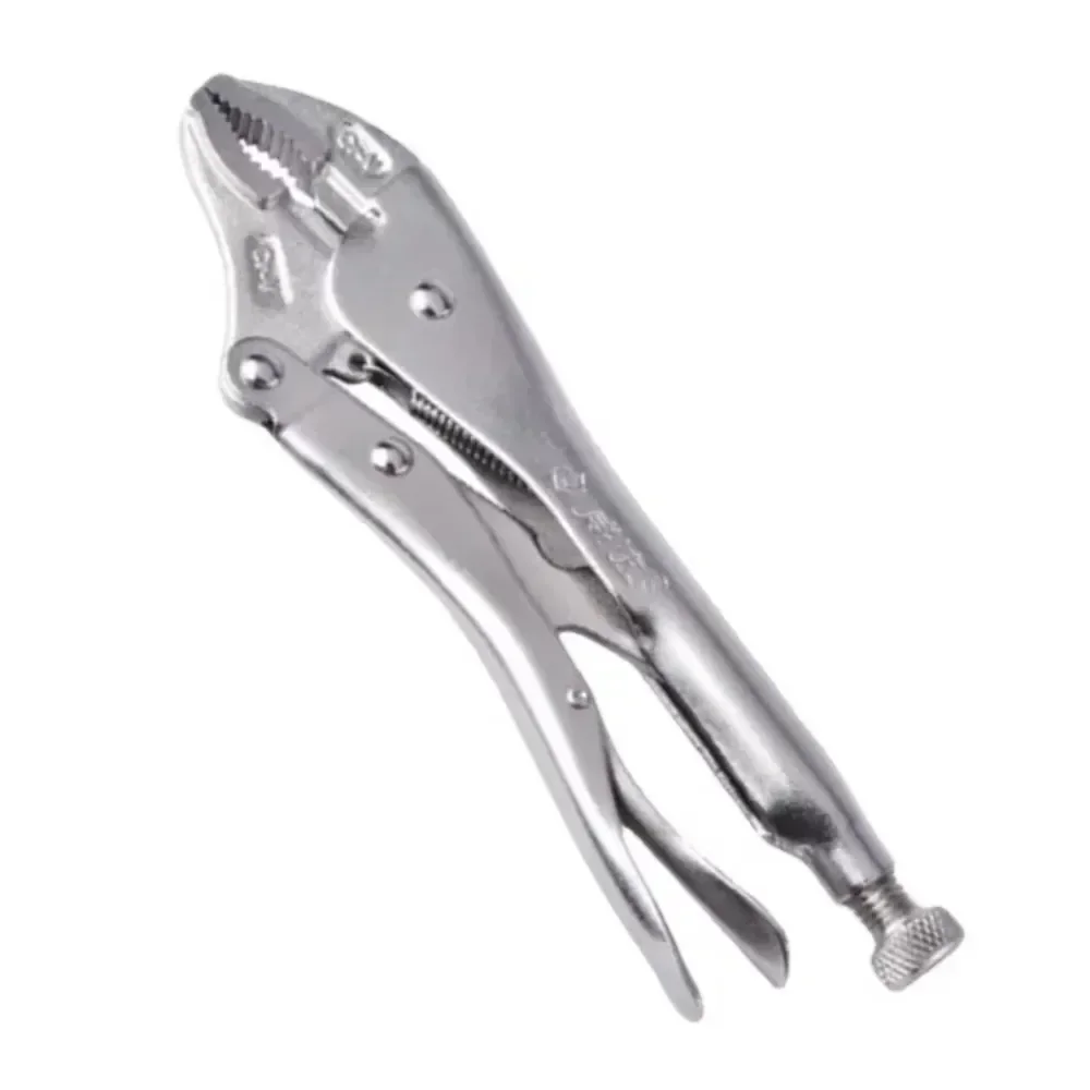 FUTE Locking Pliers Lock Pliers Curved Jaw Pliers Labor-saving Straight Long Nose Plier Multi-function Welding Tool Carbon Steel