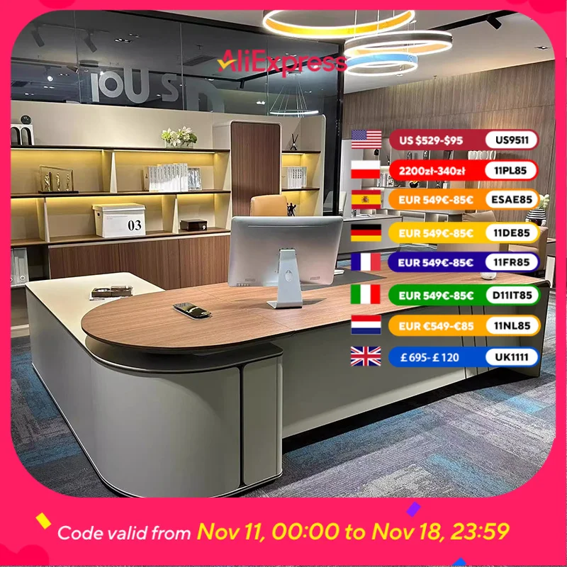 

Элегантные игровые офисные столы для встреч, студенческие угловые офисные столы для спальни, письменная мебель Mesas De Computador, офисная мебель