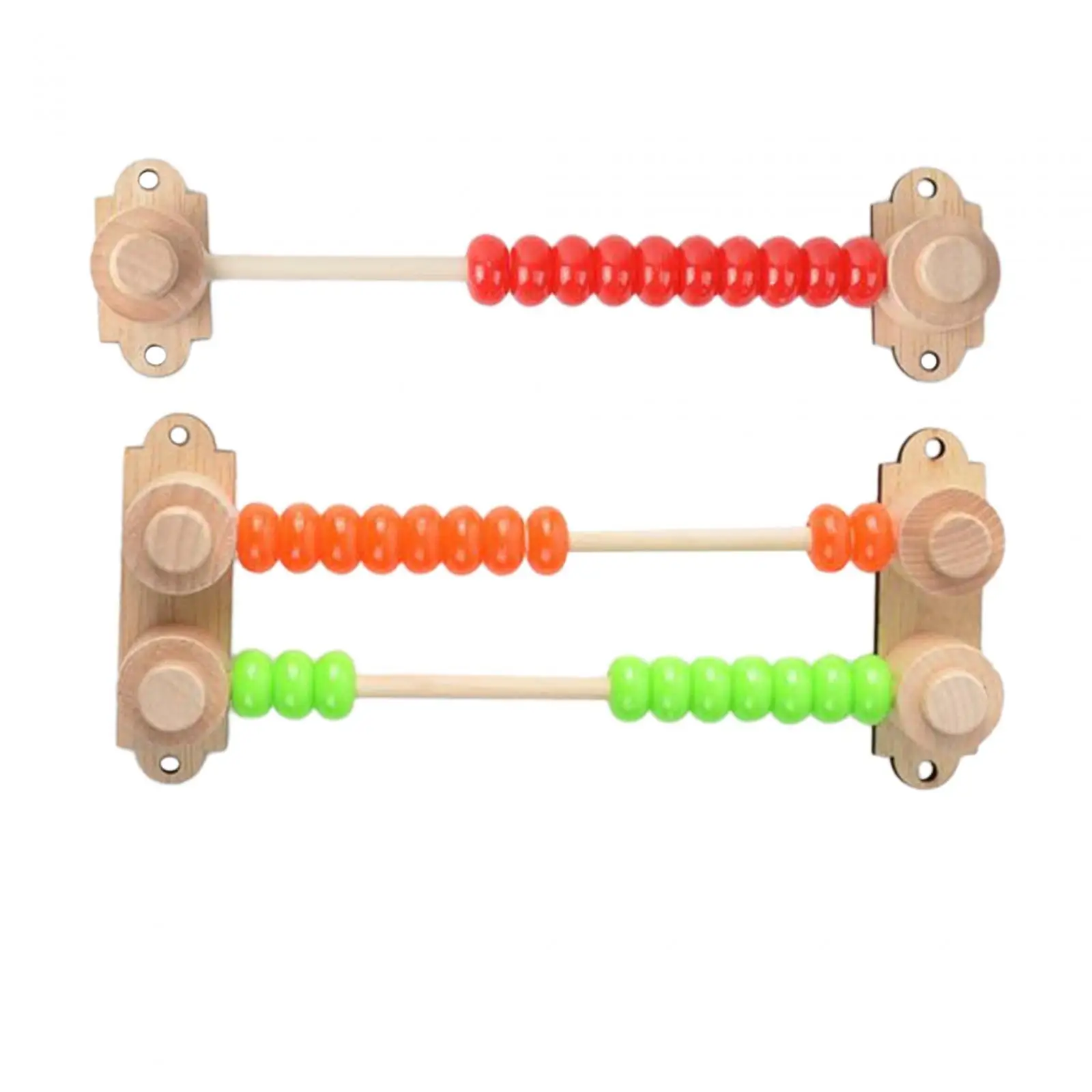 Busy Board Abacus Bead DIY Accessories Material Wooden Counting Toys Fine Motor