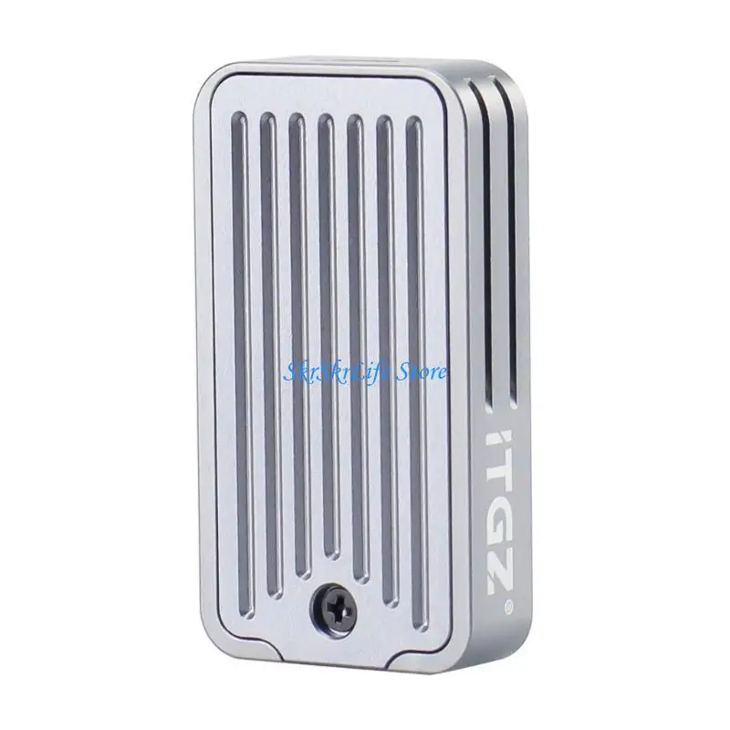 

E65E M.2 NVME SSD Enclosure Drive Case SDD Case with USB3.1 for M.2 SSD