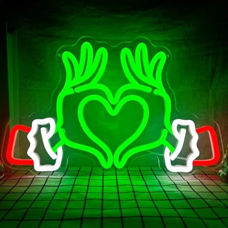 

Dimmable Christmas Neon Signs for Wall Decor Merry Christmas Neon Sign for Kids Room Xmas Gift