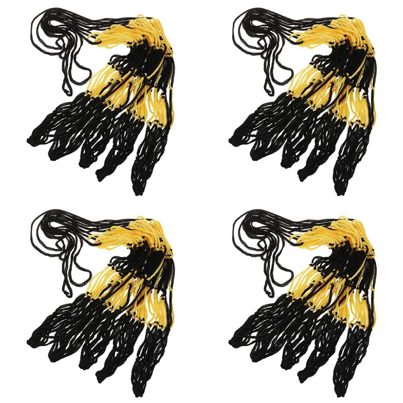 

B93B-20PCS Нейлоновая сетчатая сумка для переноски мячей для 1 волейбола, баскетбола, футбола, футбола