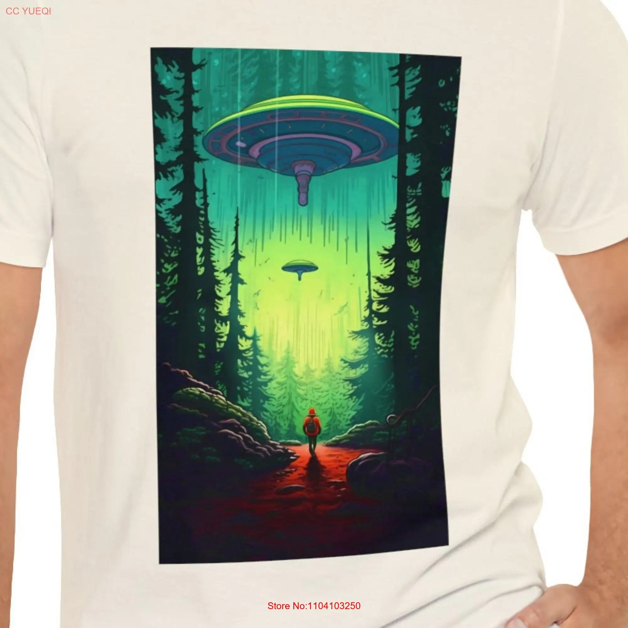 E T Aliens Extraterrestrial Alien Abduction ShirT Sci Fi Cosmic Invaders Apparel Clothing Retro Inspired